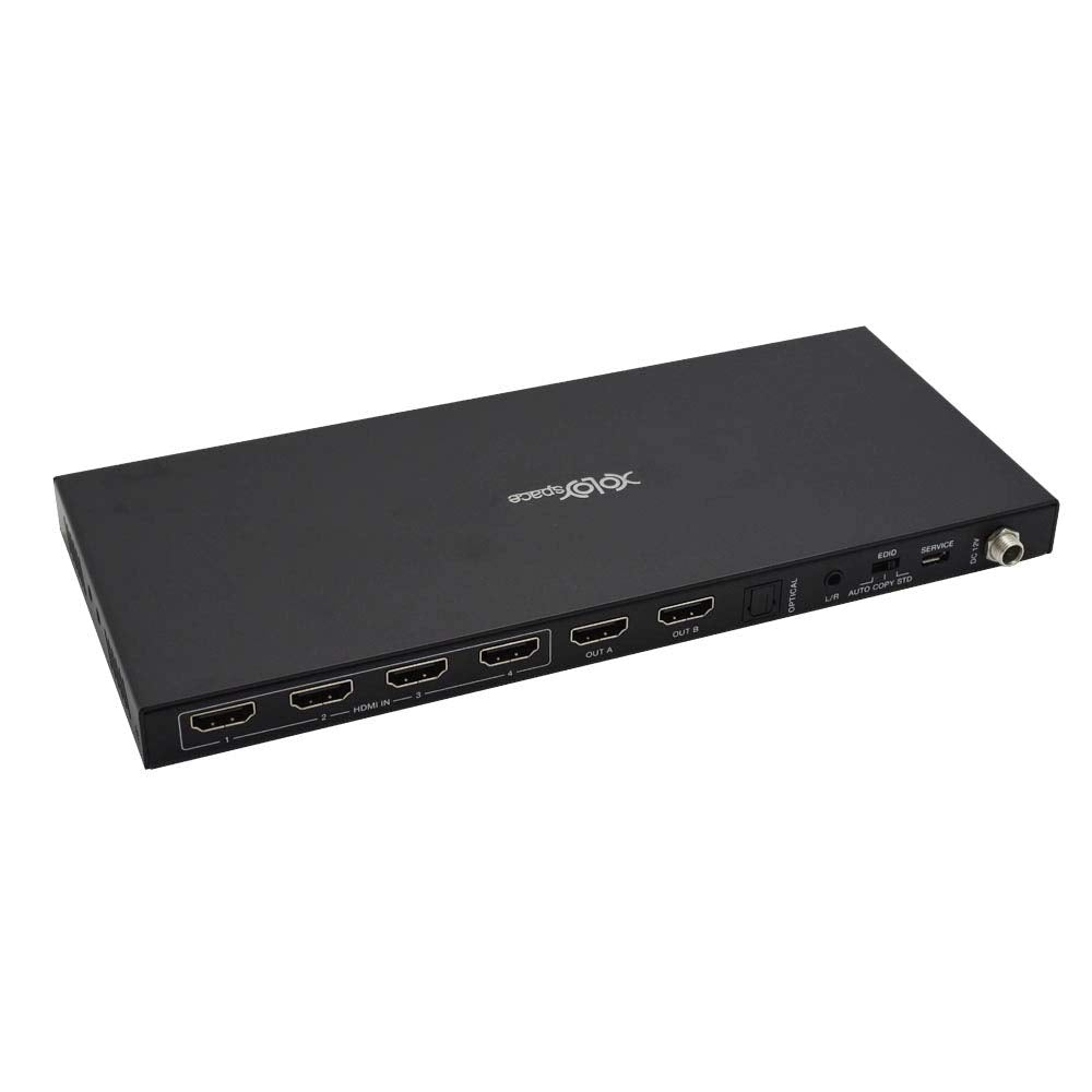 4X2 4K 60HZ HDR HDMI Matrix Switcher with Audio Extractor/ARC G590