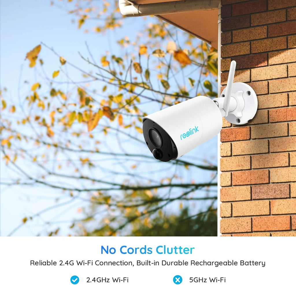Wireless Outdoor Security Camera with Solar Panel B8774