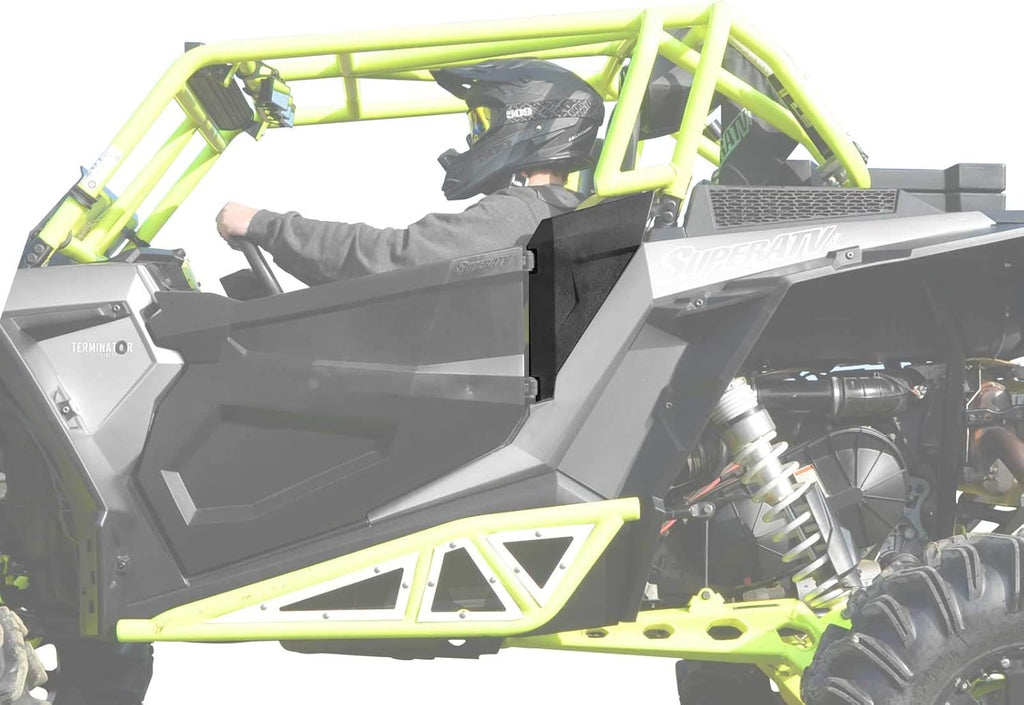 Black Full Plastic Doors with Plastic Side Panels C23811