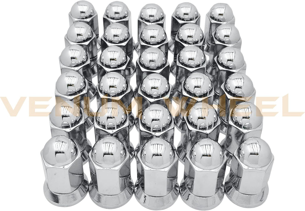 32 Pc Dually Lug Nuts With Pressed In Washer M14x1.5 Thread A355728