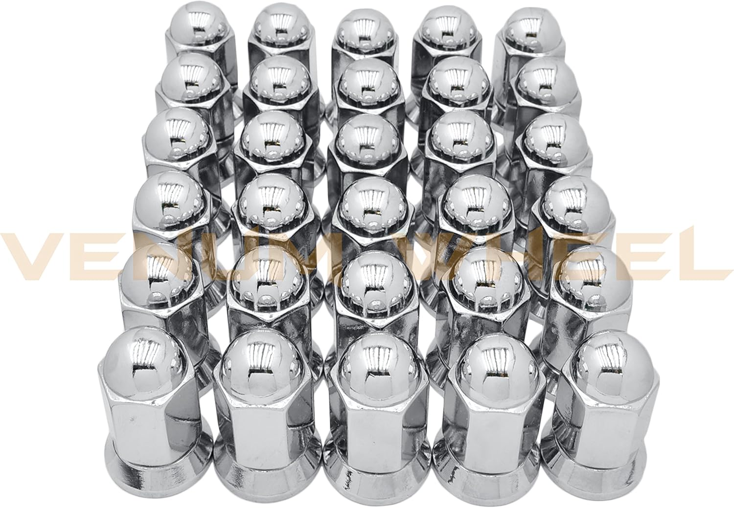 32 Pc Dually Lug Nuts With Pressed In Washer M14x1.5 Thread A355728