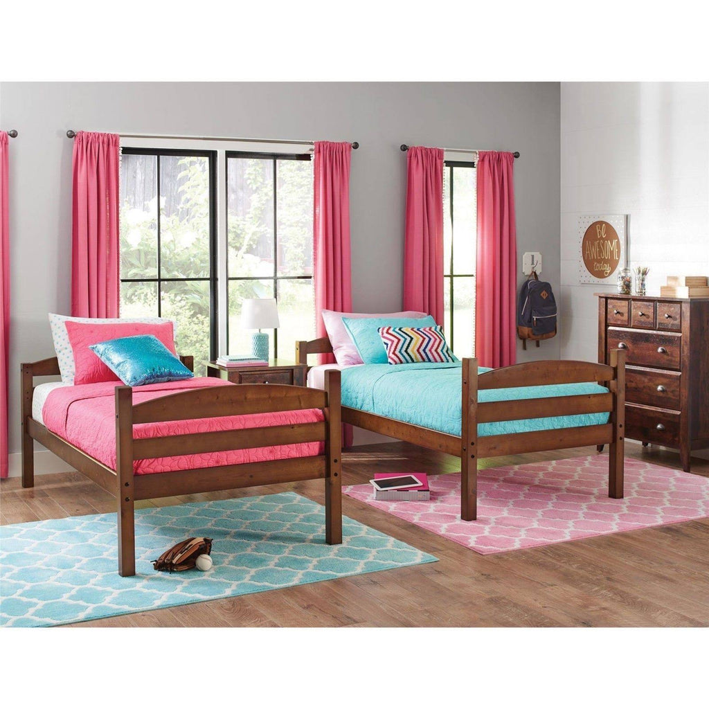 Twin Over Twin Wood Bunk Bed H68722