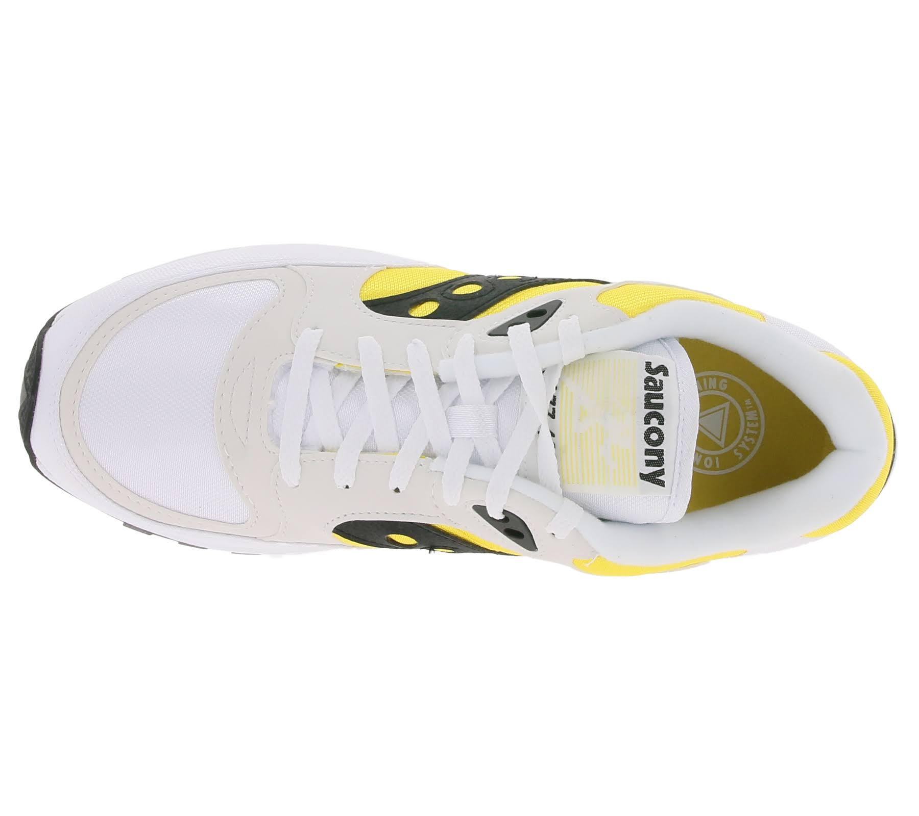White / Yellow Saucony Jazz 4000 S817013