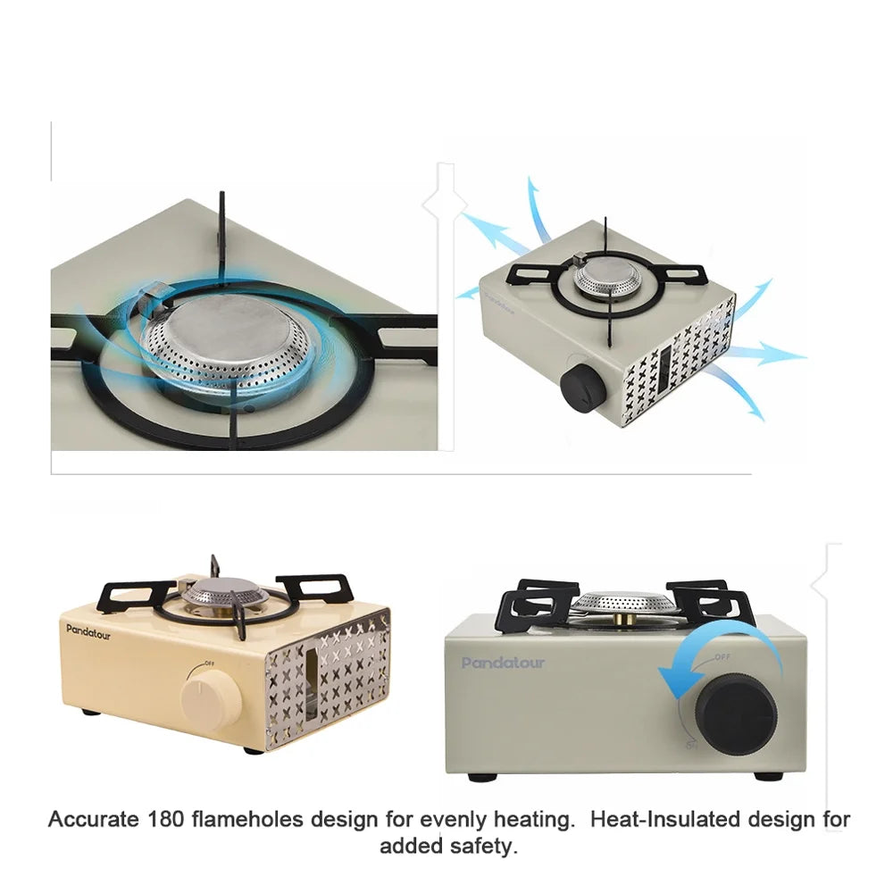 Portable Metal Barbecue Suction Stoves 2000w M85975