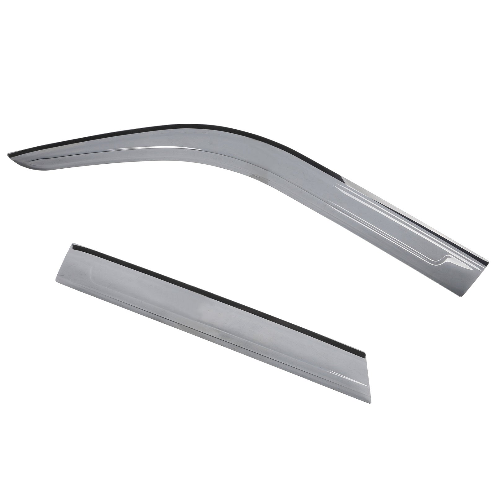 Black Acrylic Window Visors 4PCS Z120720