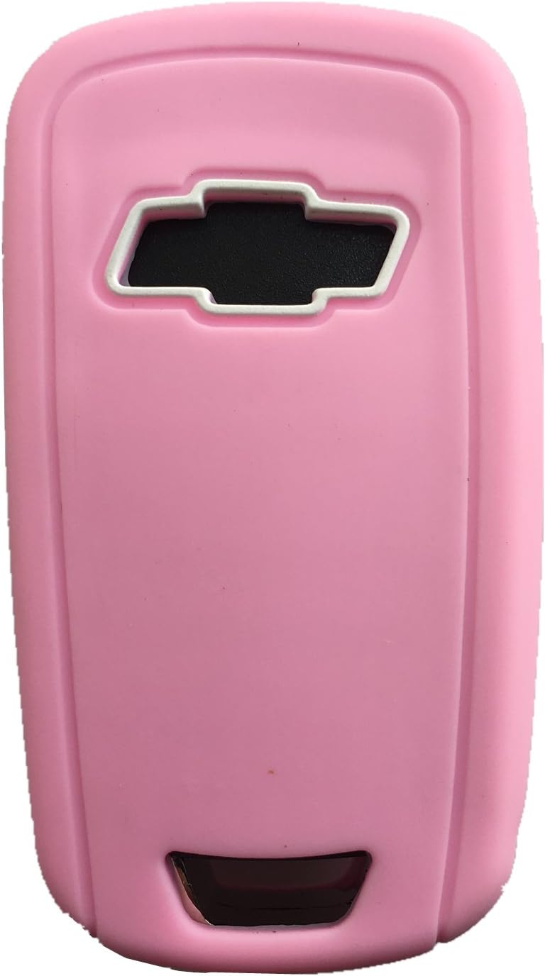 Pink Silicone Keyless Entry Remote Control Key Fob Cover Case T1690