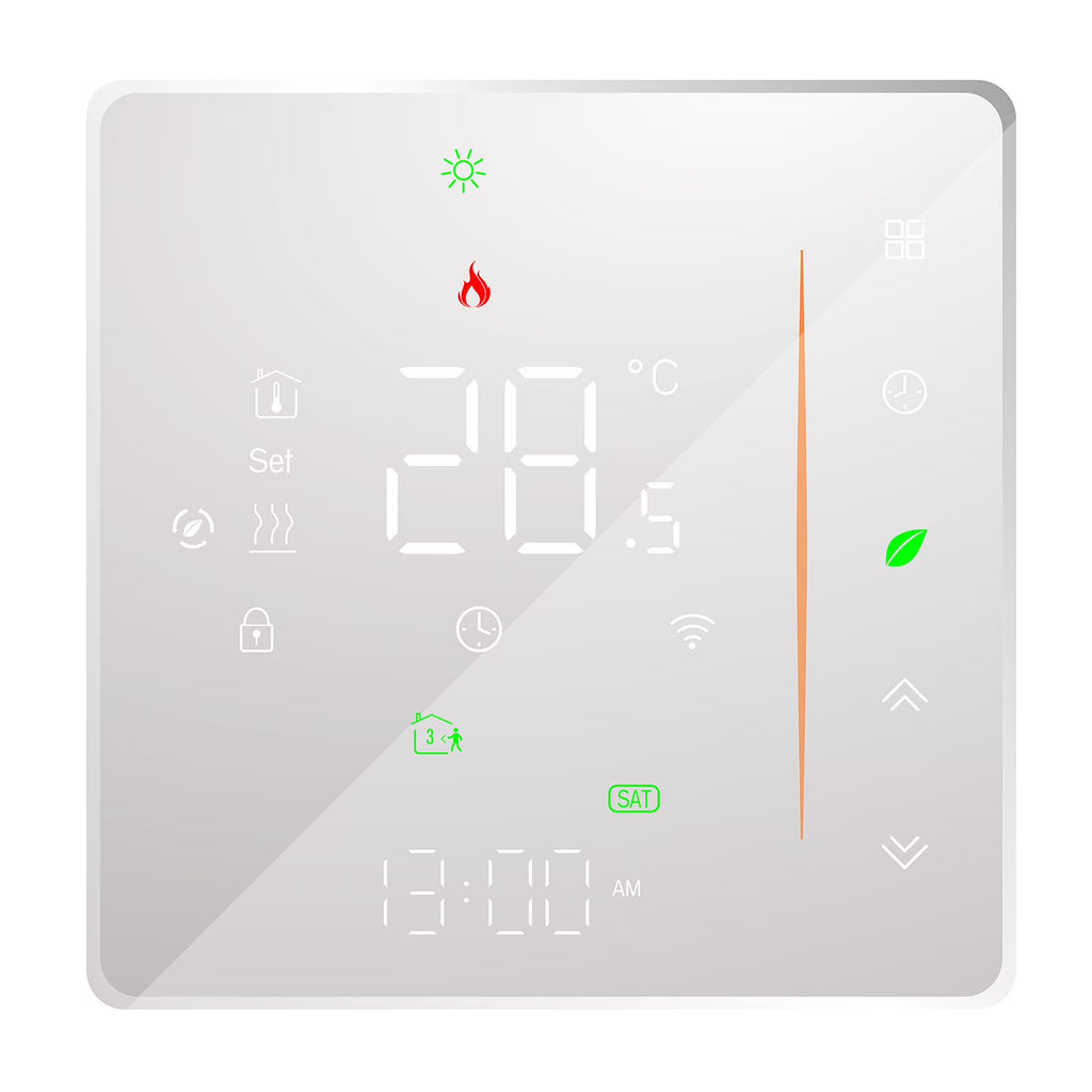 WiFi Smart Thermostat for Water/Gas Boiler 5A White K603778