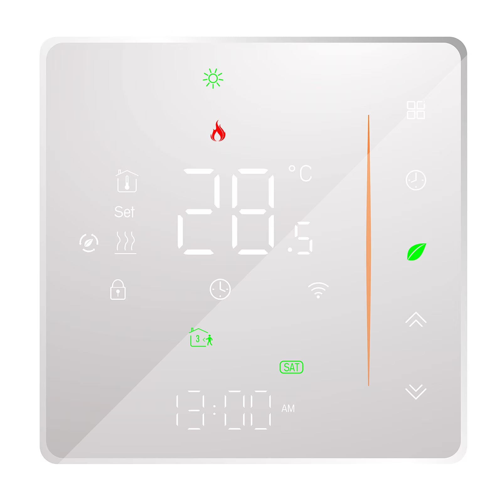 WiFi Smart Thermostat for Water/Gas Boiler 5A White K603778