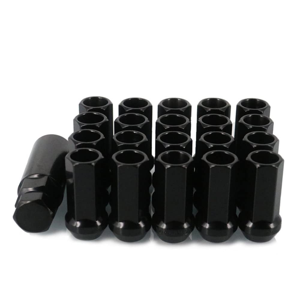 Red Open End Alloy Steel Wheel Lug Nuts, 20 Piece Set V35767