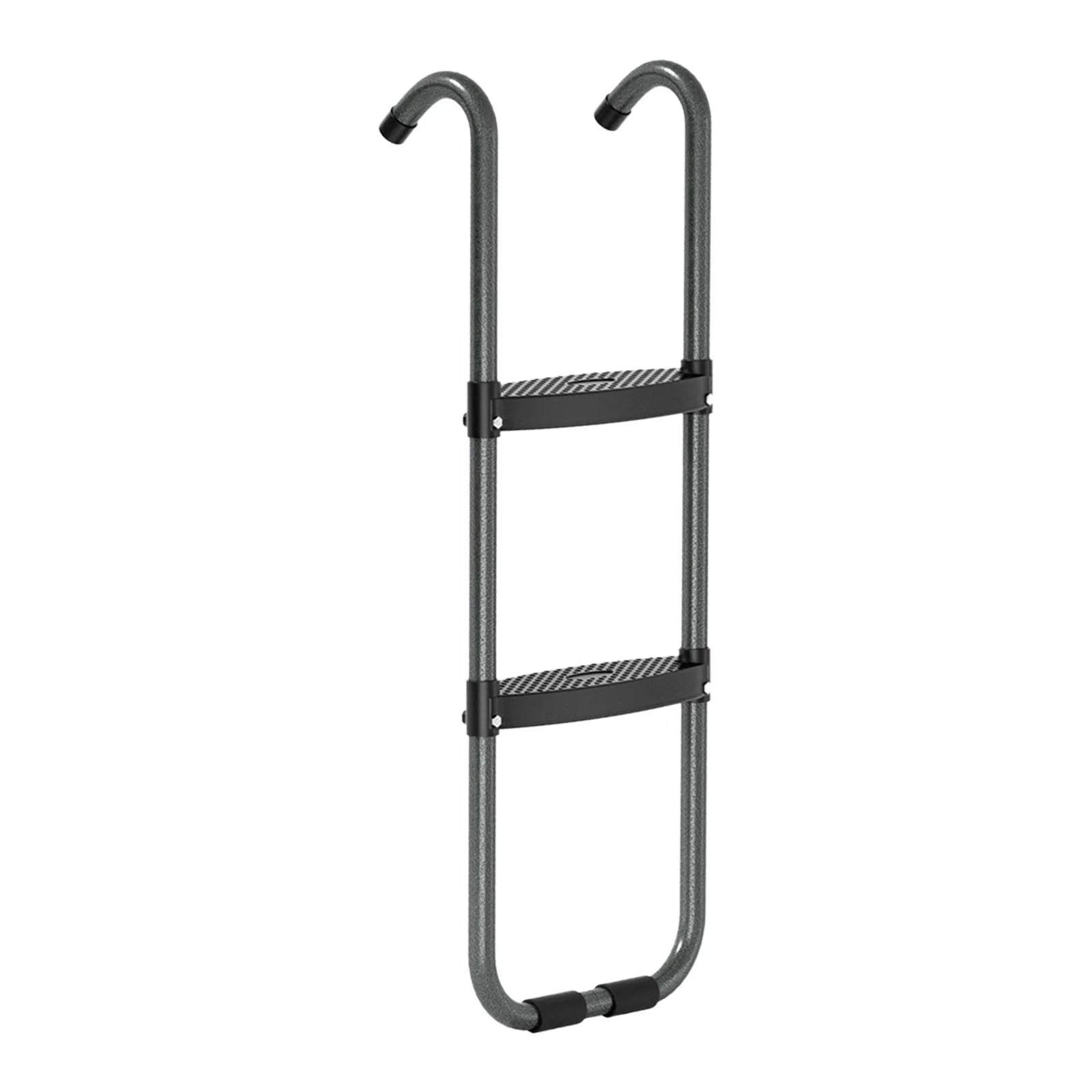 Trampoline Ladder Wide Step 2 Step High Strength Steel Climbing Ladder W24793