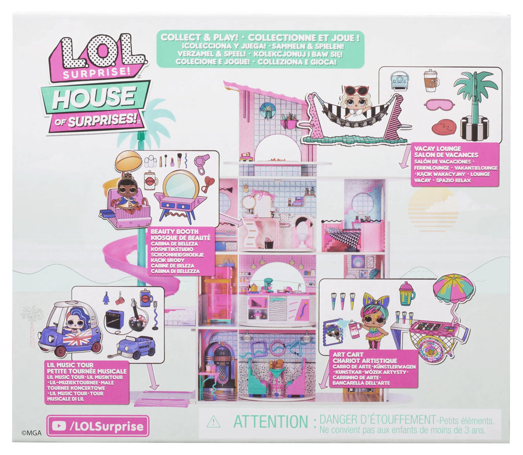 LOL Surprise OMG Playset with Doll and 8 Surprises U58633