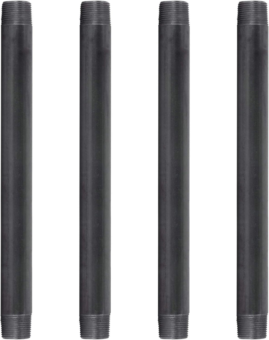 Industrial Steel Grey Cast Iron Pipe Connector, Pack of 2 I7683