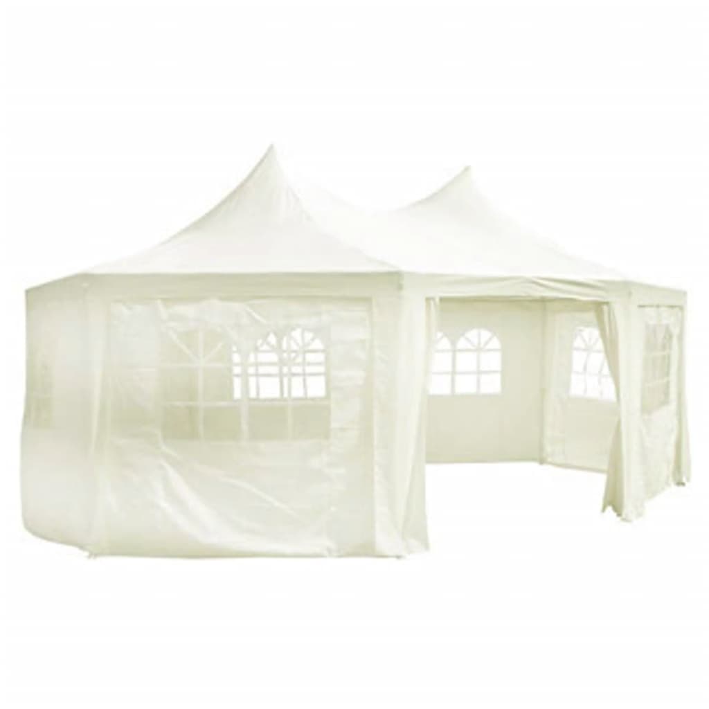 Octagonal Party Tent Cream X557525