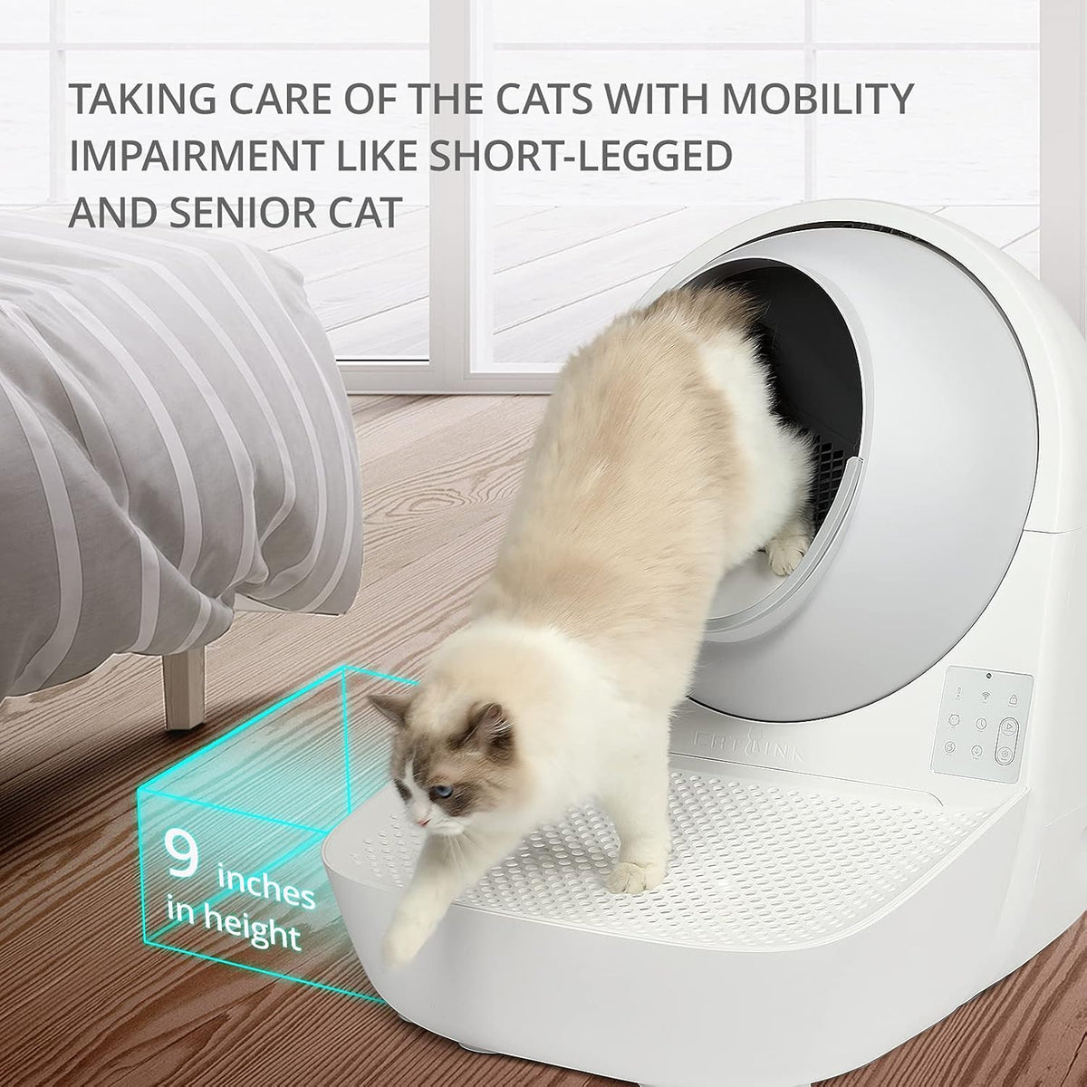 Self Cleaning Cat Litter Box Stair A699211