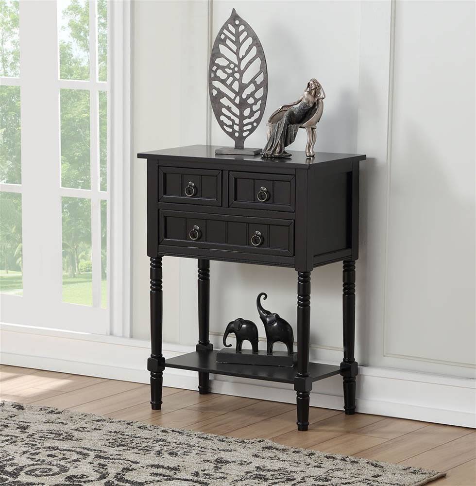 Black Hall Table X70903