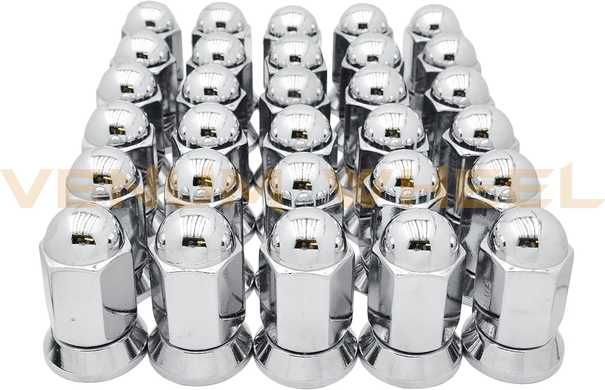 32 Pc Dually Lug Nuts With Pressed In Washer M14x1.5 Thread A355728
