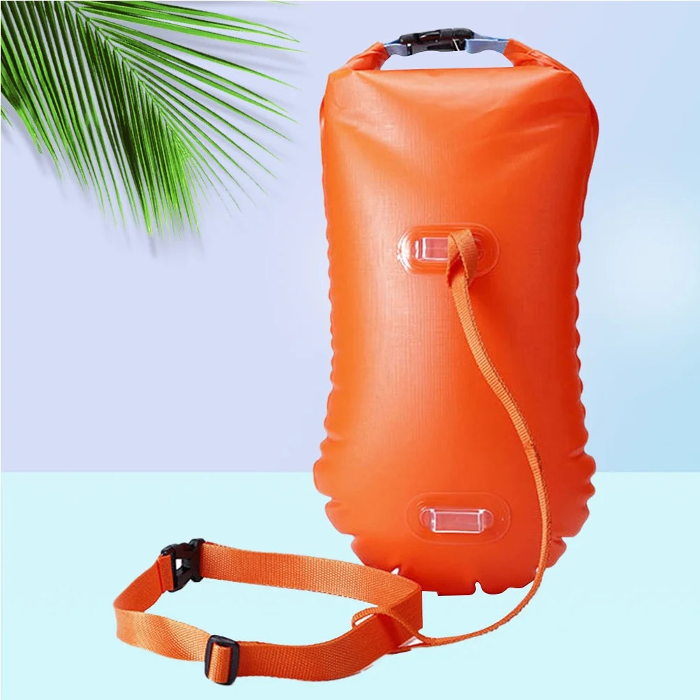 Orange Ultralight Swim Safety Float Bag V7364