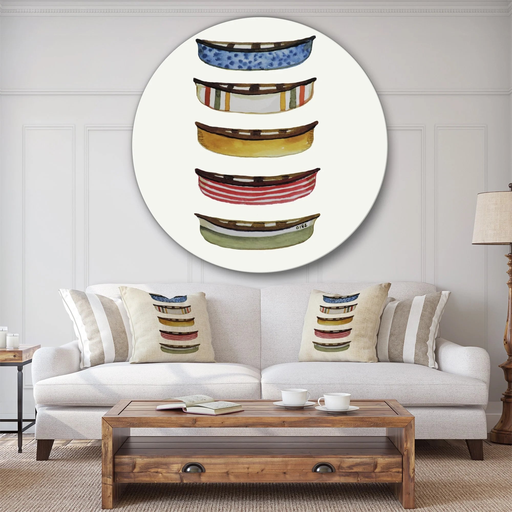 23 X 23 Metal Circle Wall Art Z6071