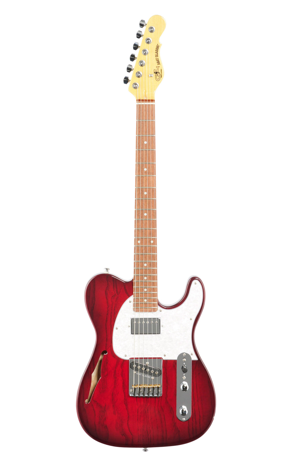 Red Burst Semi-Hollow Electric Guitar R967736