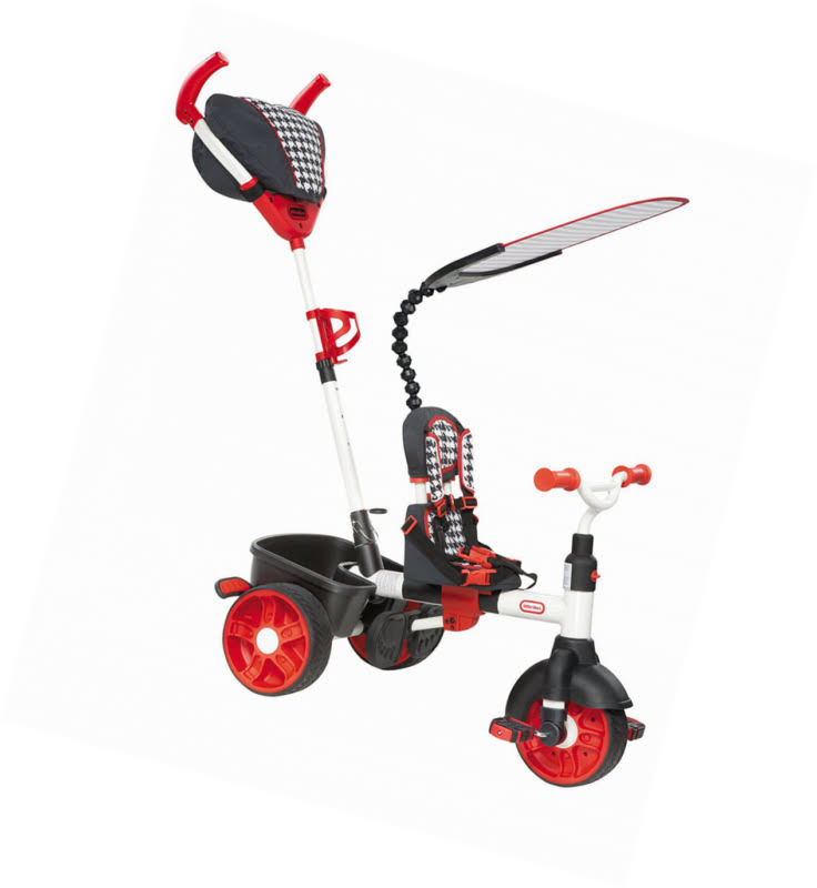 Red/White 4-in-1 Trike Ride On T642933