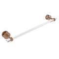 24 in. Brushed Bronze Shower Door Towel Bar V22219