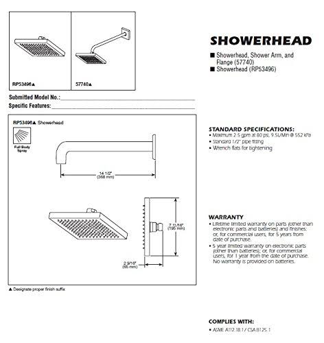 Stainless Raincan Shower Head F4014