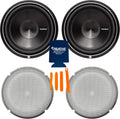 12" Dual 2-Ohm Subwoofers with Stamped Grille Insert H676