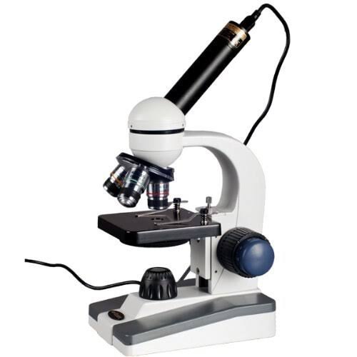 40X-1000X LED Cordless All-Metal Compound Microscope R923165