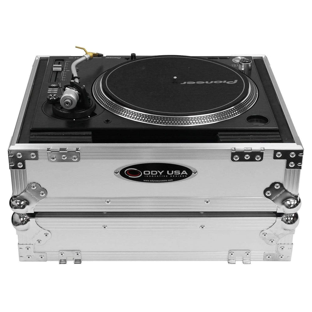 White Universal Turntable Flight Case K228