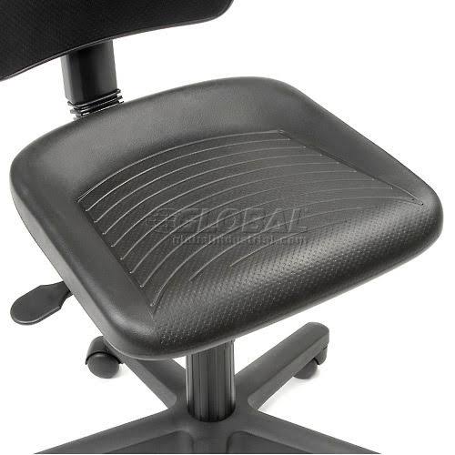 Industrial Task Chair - Polyurethane Black N939152