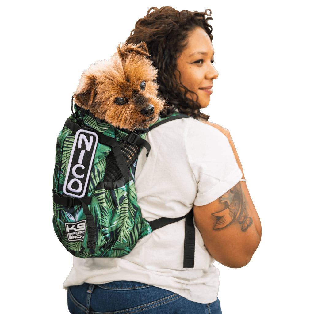Tropical Large Dog Carrier Backpack K834