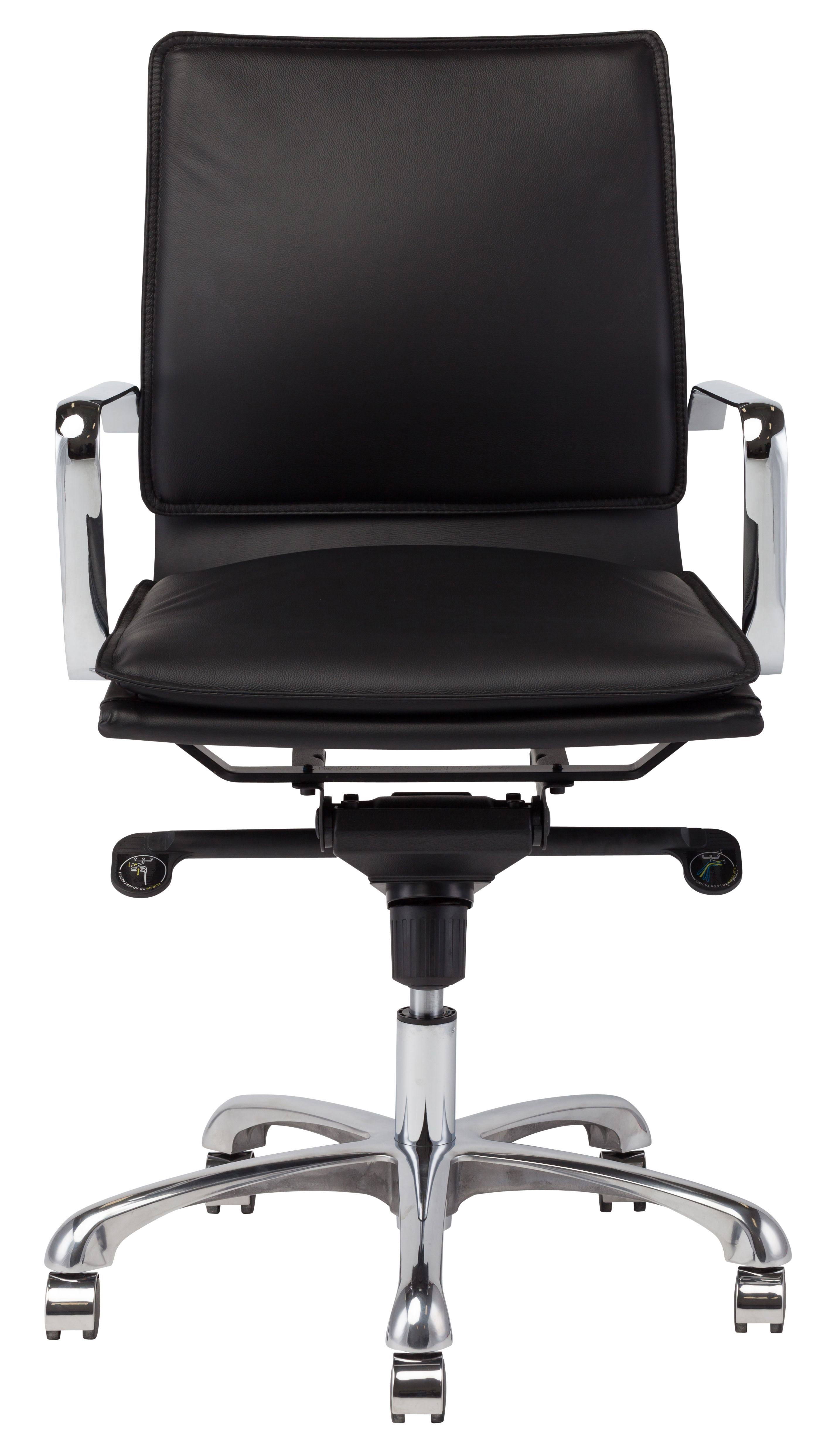Black Leather Office Chair D36331