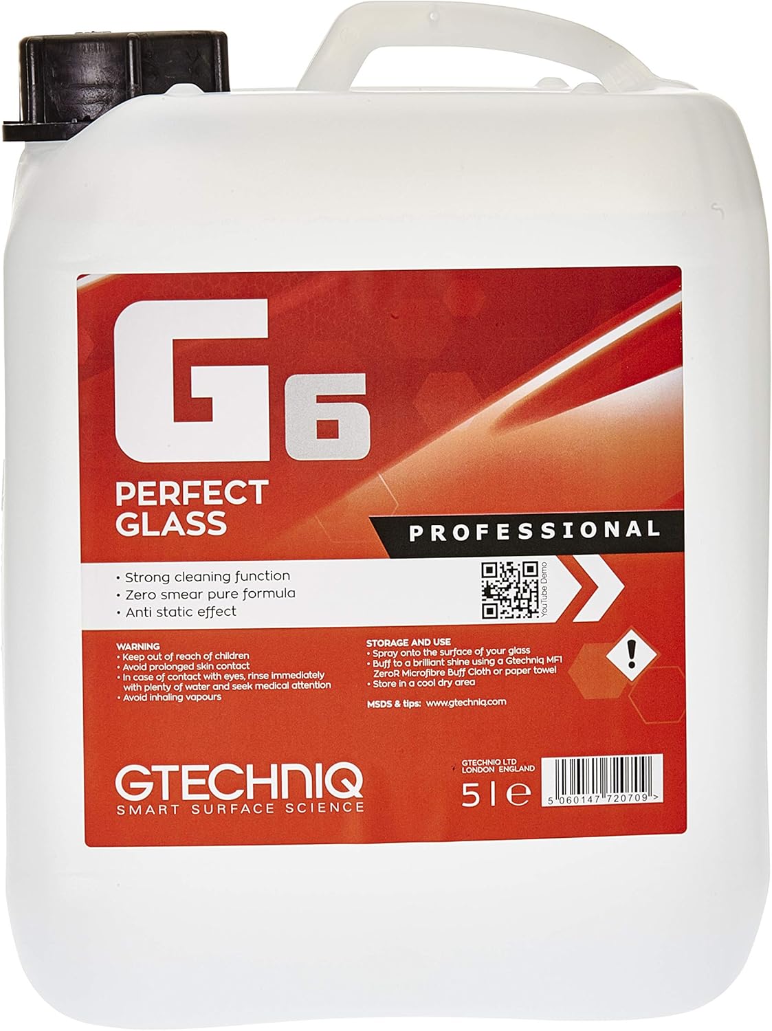 5 Liters Pack of 2 Glass Cleaner H700