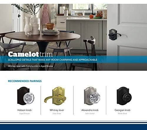 Matte Black Passage and Privacy Lock Knob M8124