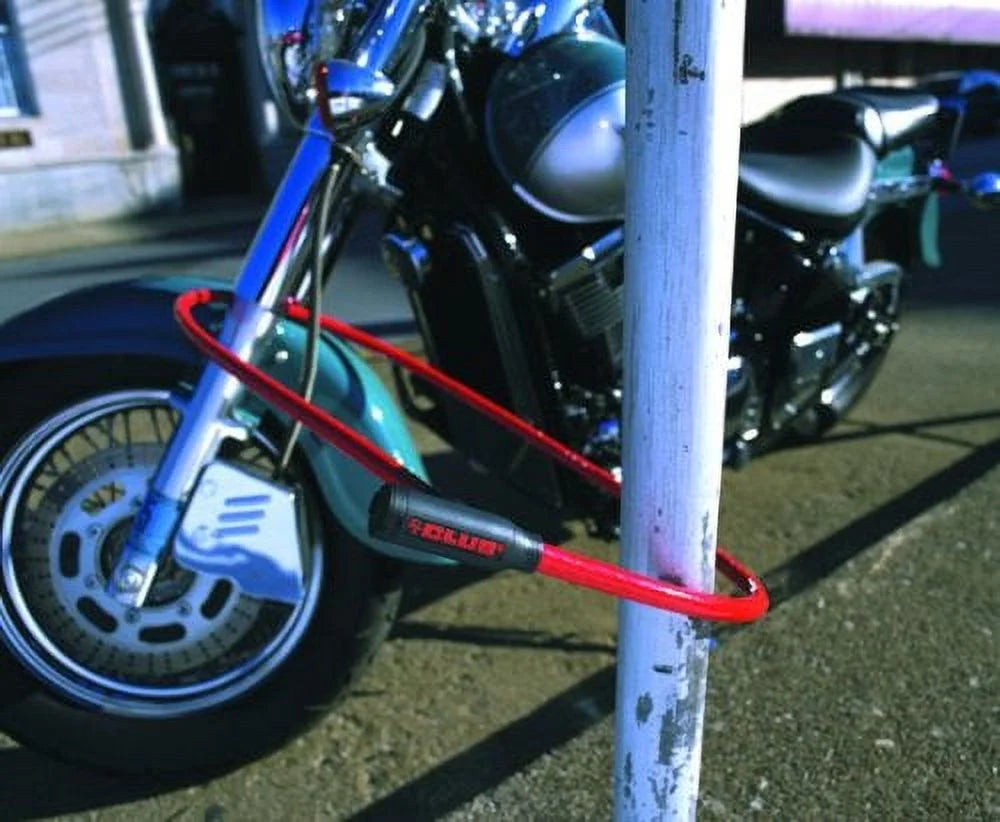 Red 6 Foot Keyed Cable Lock F559
