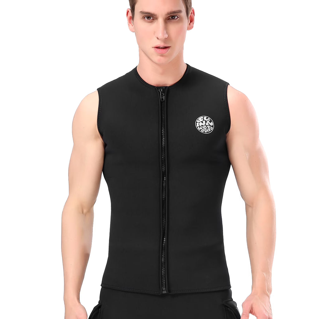 Neoprene Wetsuit Vest with Thermal Suede Lining B34734