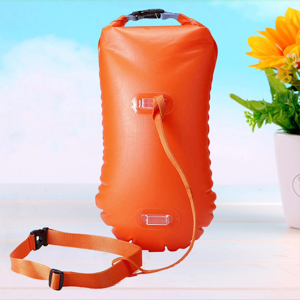 Orange Ultralight Swim Safety Float Bag V7364