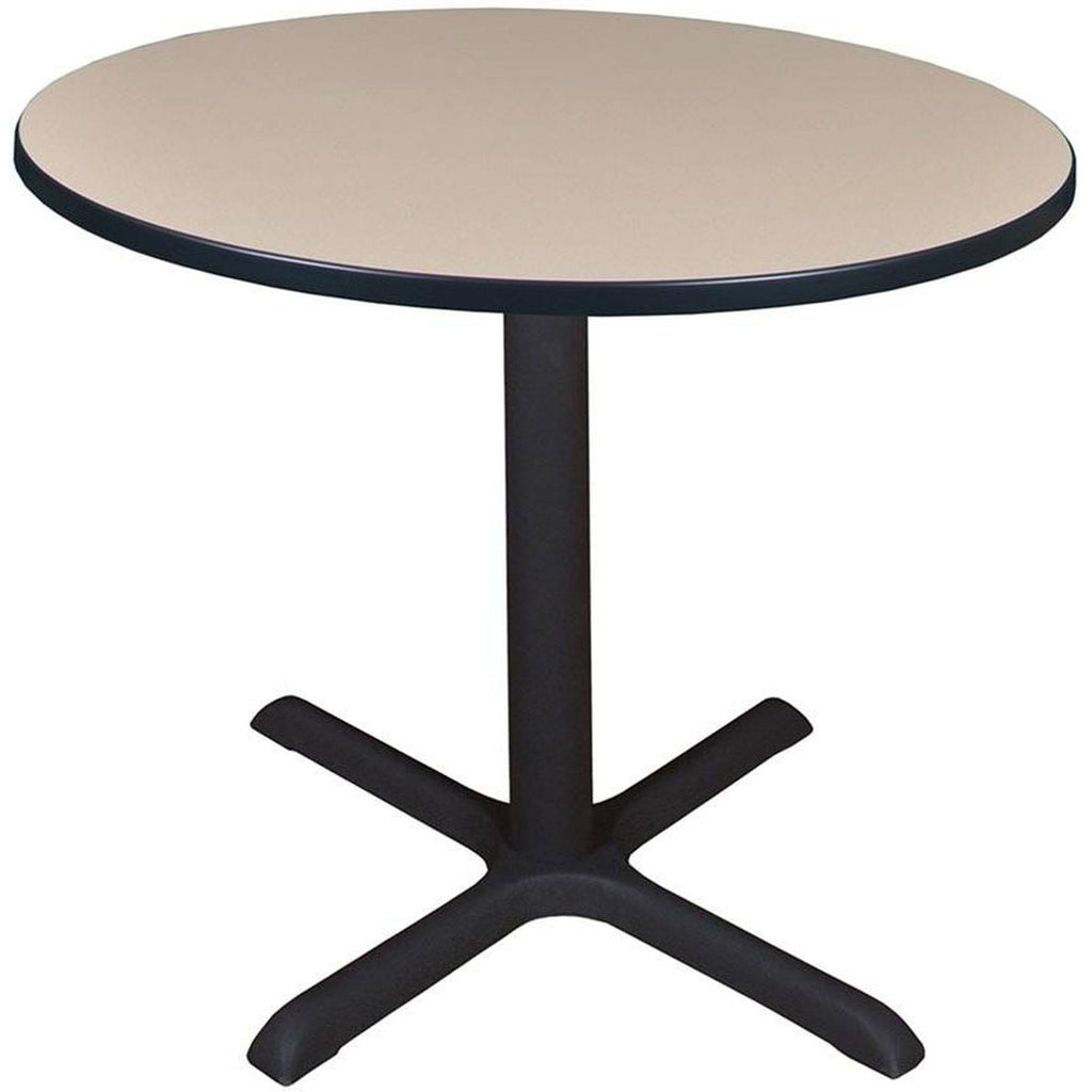 Beige Round Breakroom Table B426