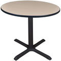 Beige Round Breakroom Table B426