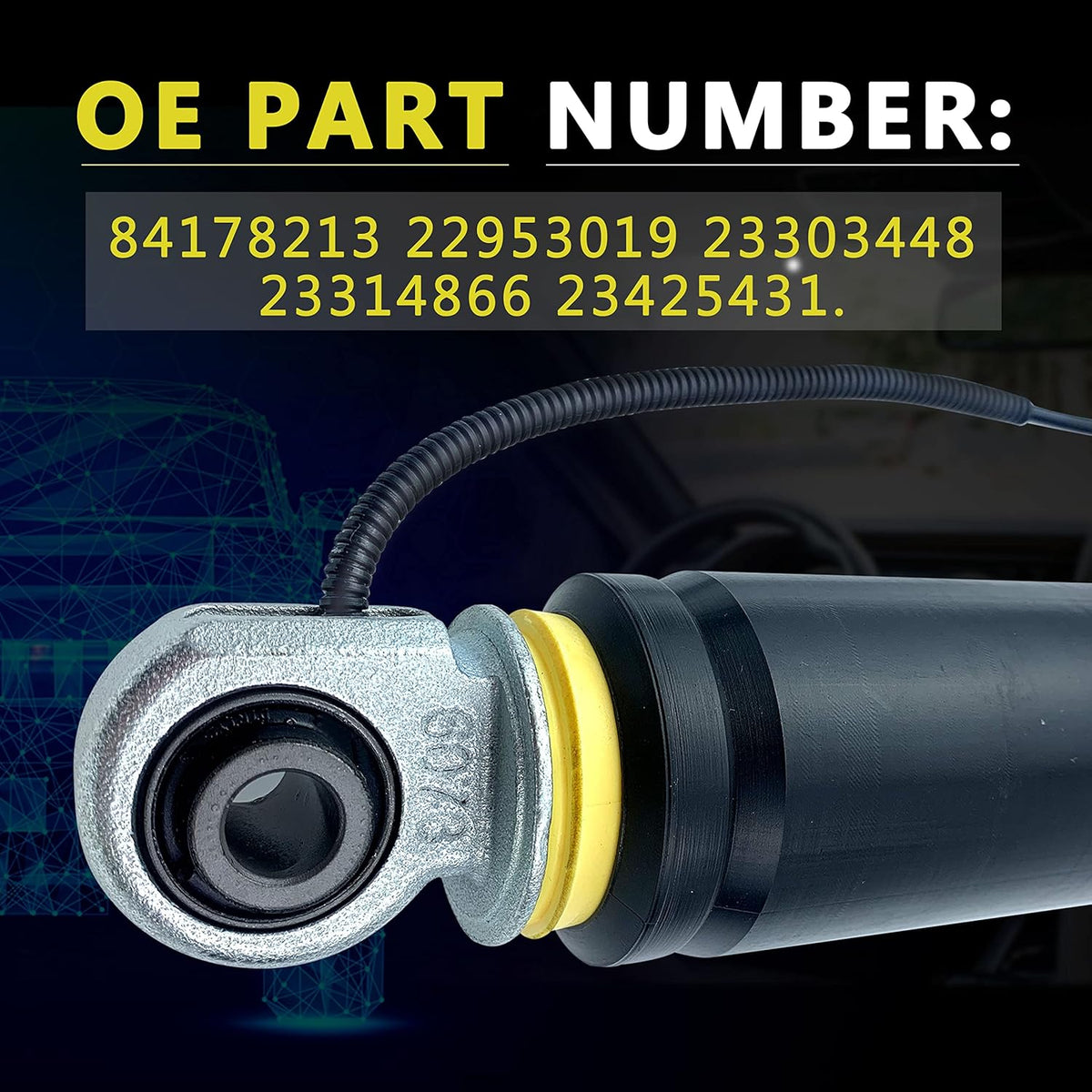 Pair Rear Magnetic Ride Control Shock Strut Absorber I919295