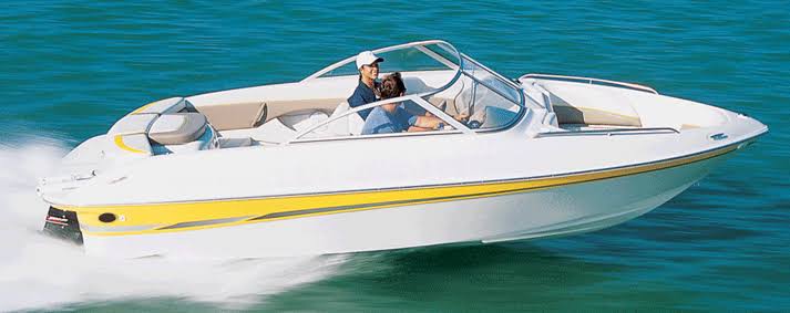 Navy Blue V-Hull Runabout Cover P463