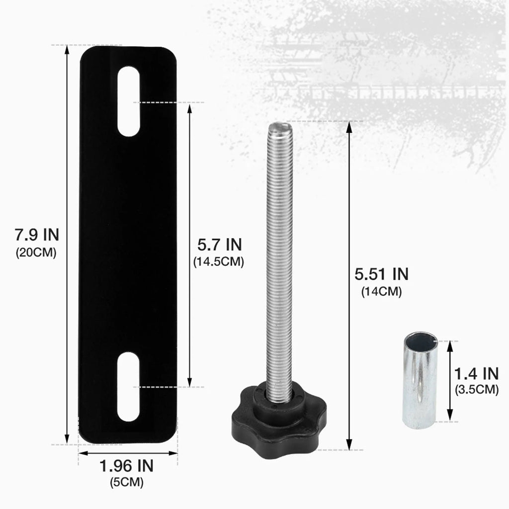 Recovery Board Mount Tracks Car Van Mounting Fitting Set Roof Rack Accessories G330117