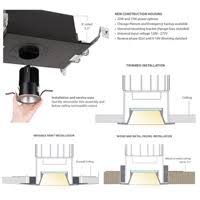 Volta Round Shallow Regressed Downlight Trim S5578