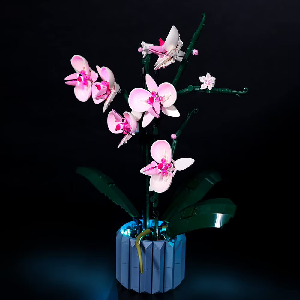 LED Lighting Kit for Lego Orchid 10311 Plant Model Building Set K4572