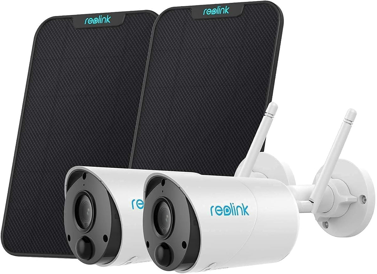 Wireless Outdoor Security Camera with Solar Panel B8774