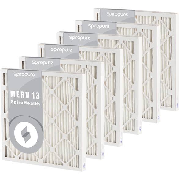 20x22x2 MERV 13 Air Filters (6 Pack) R798