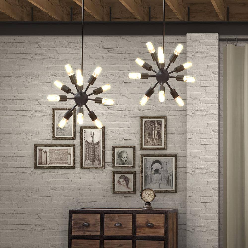 Rust Ceiling Lamp K42635