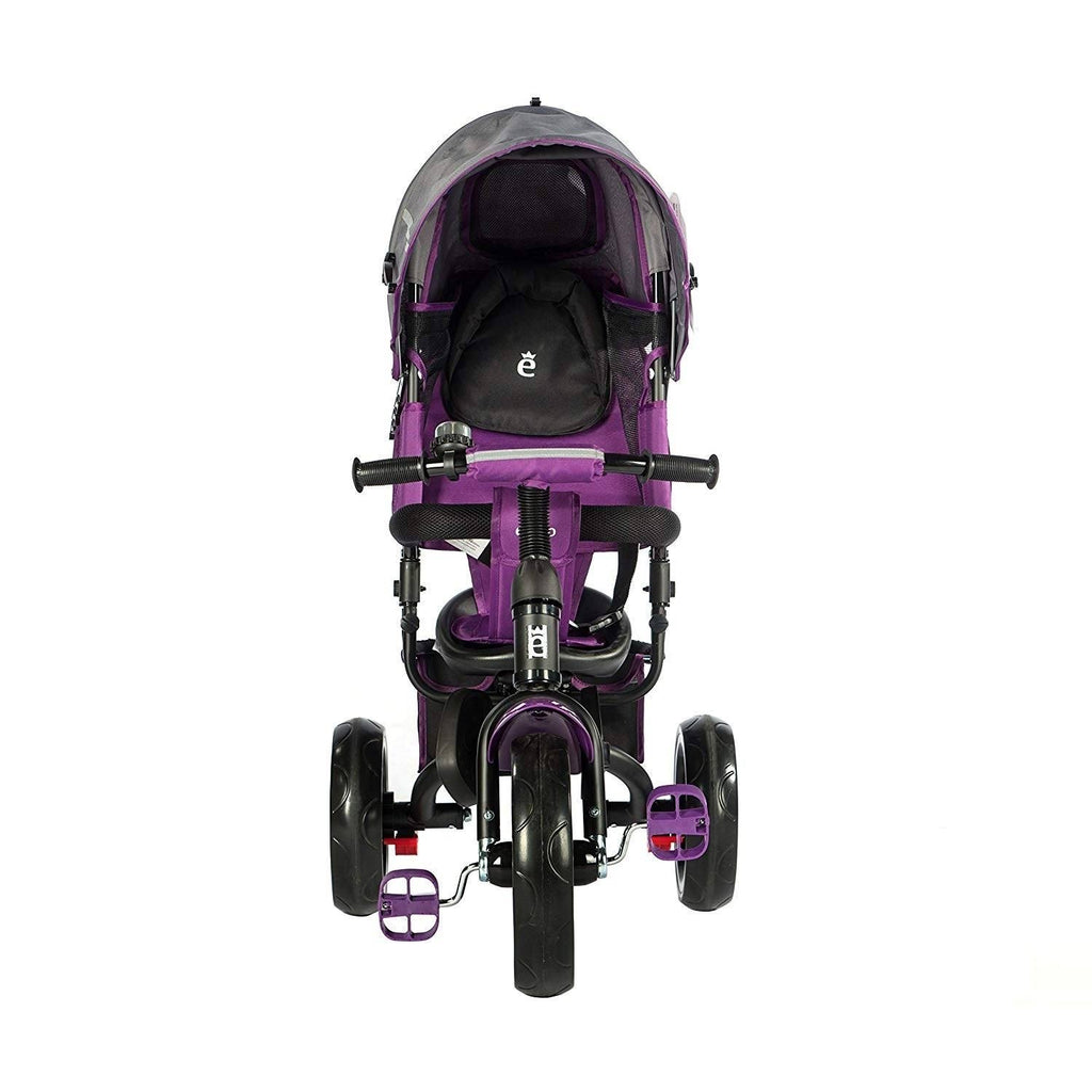 4-in-1 Stroller Trike with Full Canopy (Purple) L4652