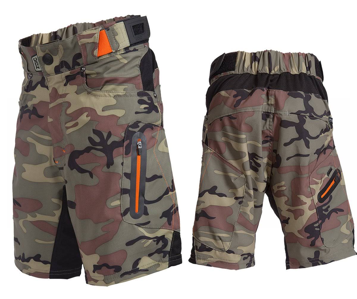 Green Camo Shorts X5569
