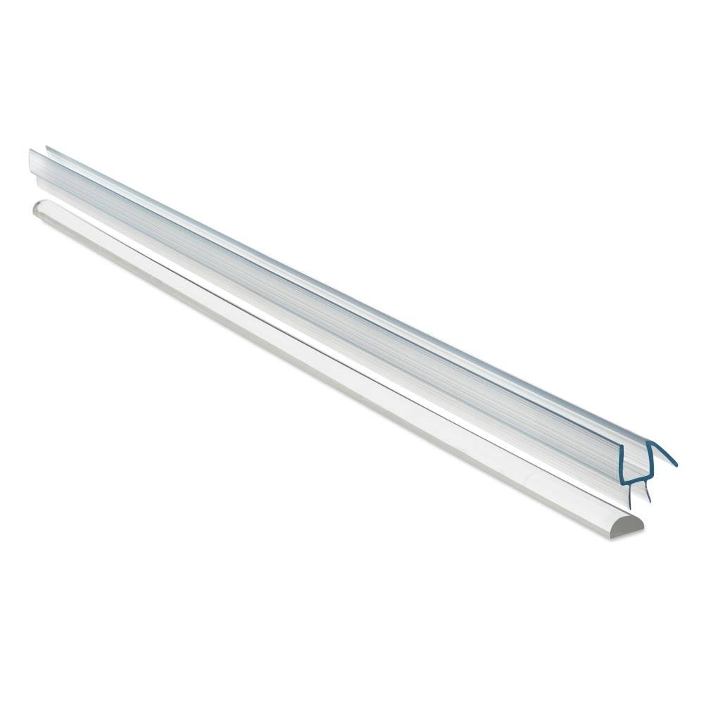Chrome Frameless Hinged Shower Door K168